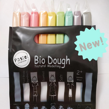 Load image into Gallery viewer, Bio Dough | Rainbow in a Bag 2pk Bundle | All Natural, Eco-Friendly, Kids Dough for Sensory Play | Duo Pack with 9 Colours and Scents in Each
