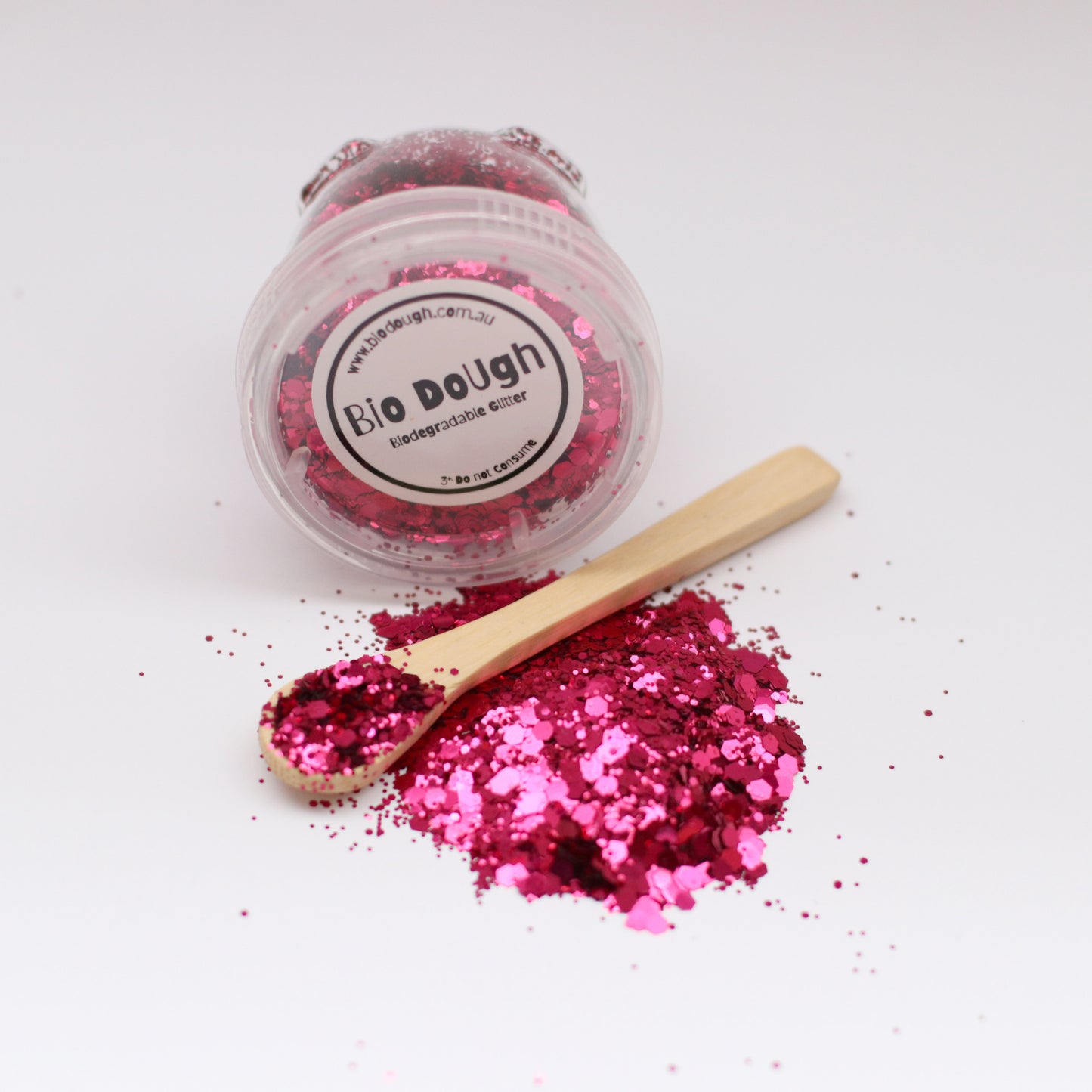 Pink Glam Glitter 40ml-20g - Eco-Friendly, Non-Toxic Glitter for Kids