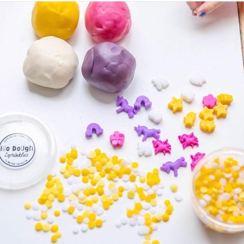Bio DoUgh Rainbow Unicorns Sprinkles