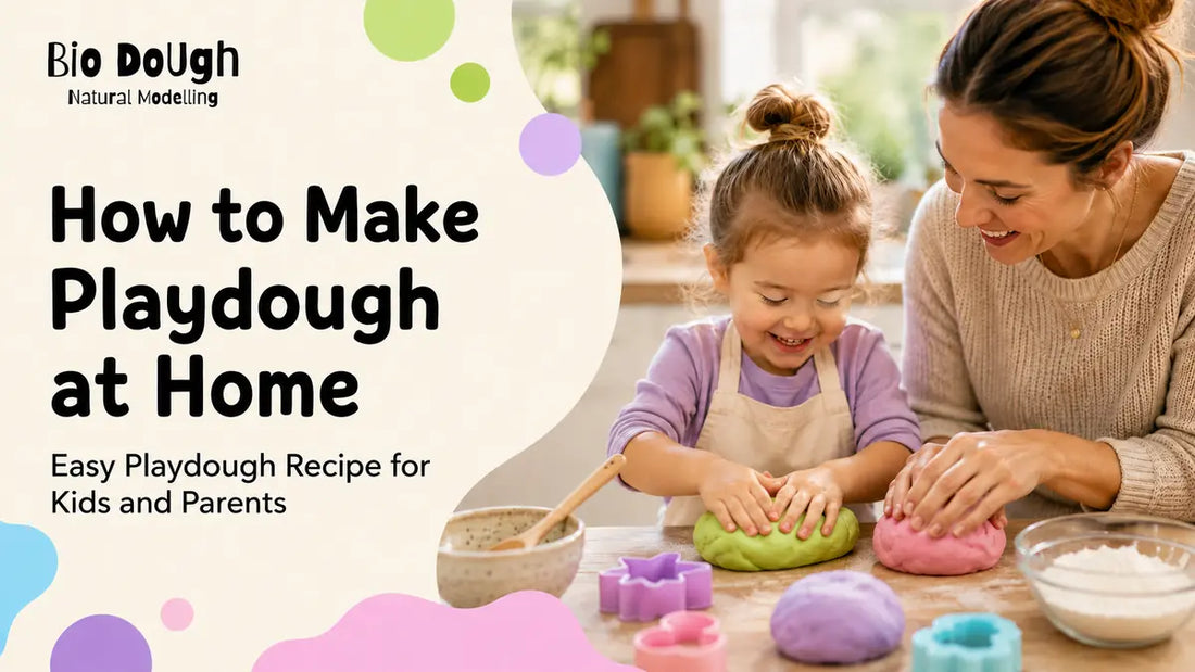 How to Make Playdough at Home: Easy Playdough Recipe for Kids and Parents