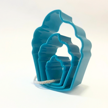 Load image into Gallery viewer, Bio Dough - Shape Cutters - Fun Trio Cupcake Shape Cutters
