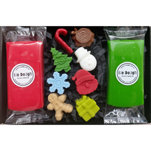 Load image into Gallery viewer, Bio DoUgh Figurines - Christmas Season  Red &amp; Green
