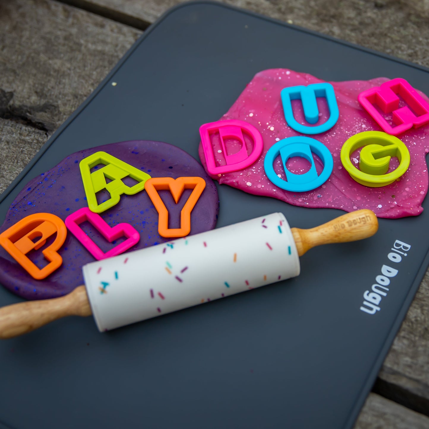 Bio Dough - Dough Fun ABC Cutters