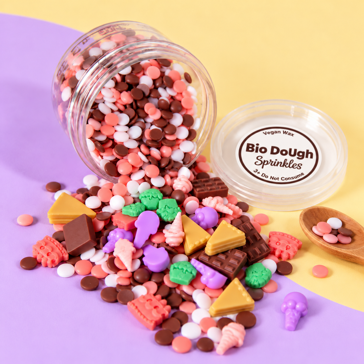 Bio DoUgh Sweet Tooth Dessert Sprinkles for Playdough