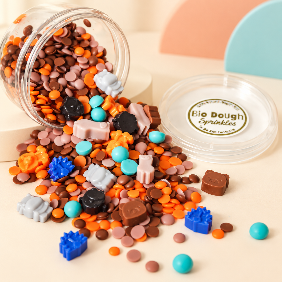 Bio DoUgh Adventure Animals Sprinkles for Playdough