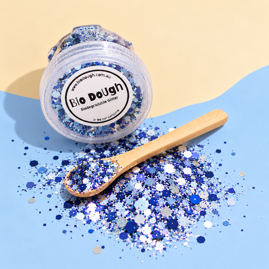 Marine Mix Biodegradable Glitter for Sensory Play