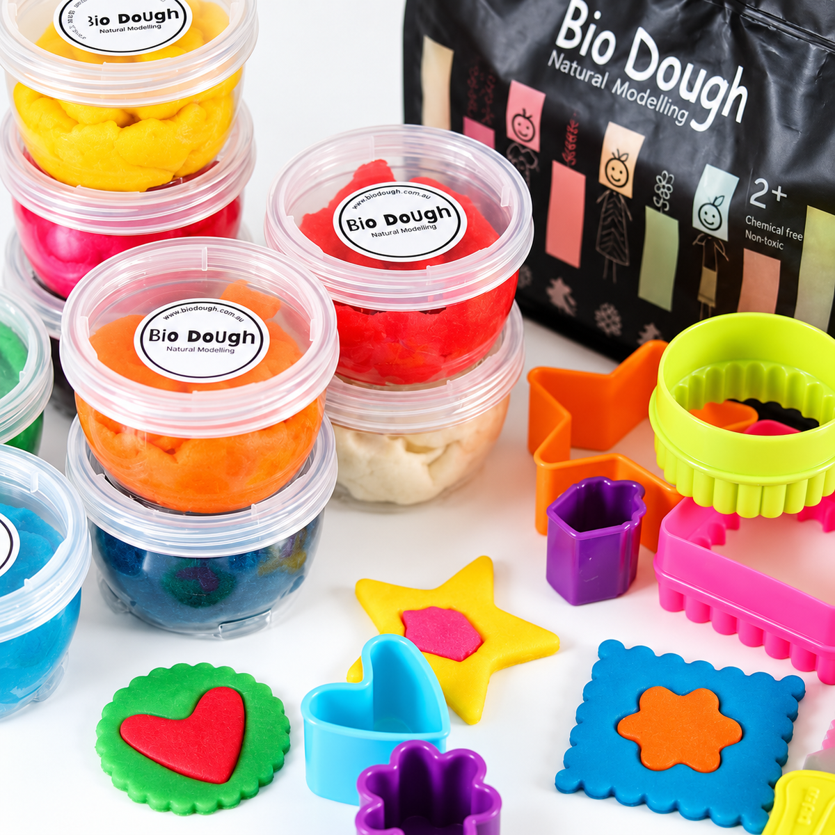 Shape Cutters for Playdough - Bio DoUgh