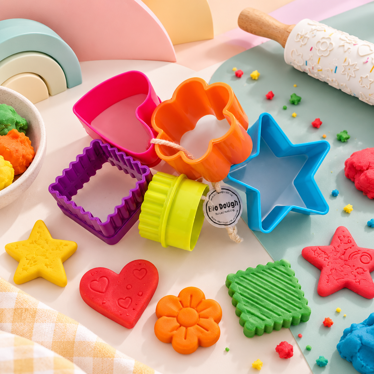 Shape Cutters for Playdough - Bio DoUgh