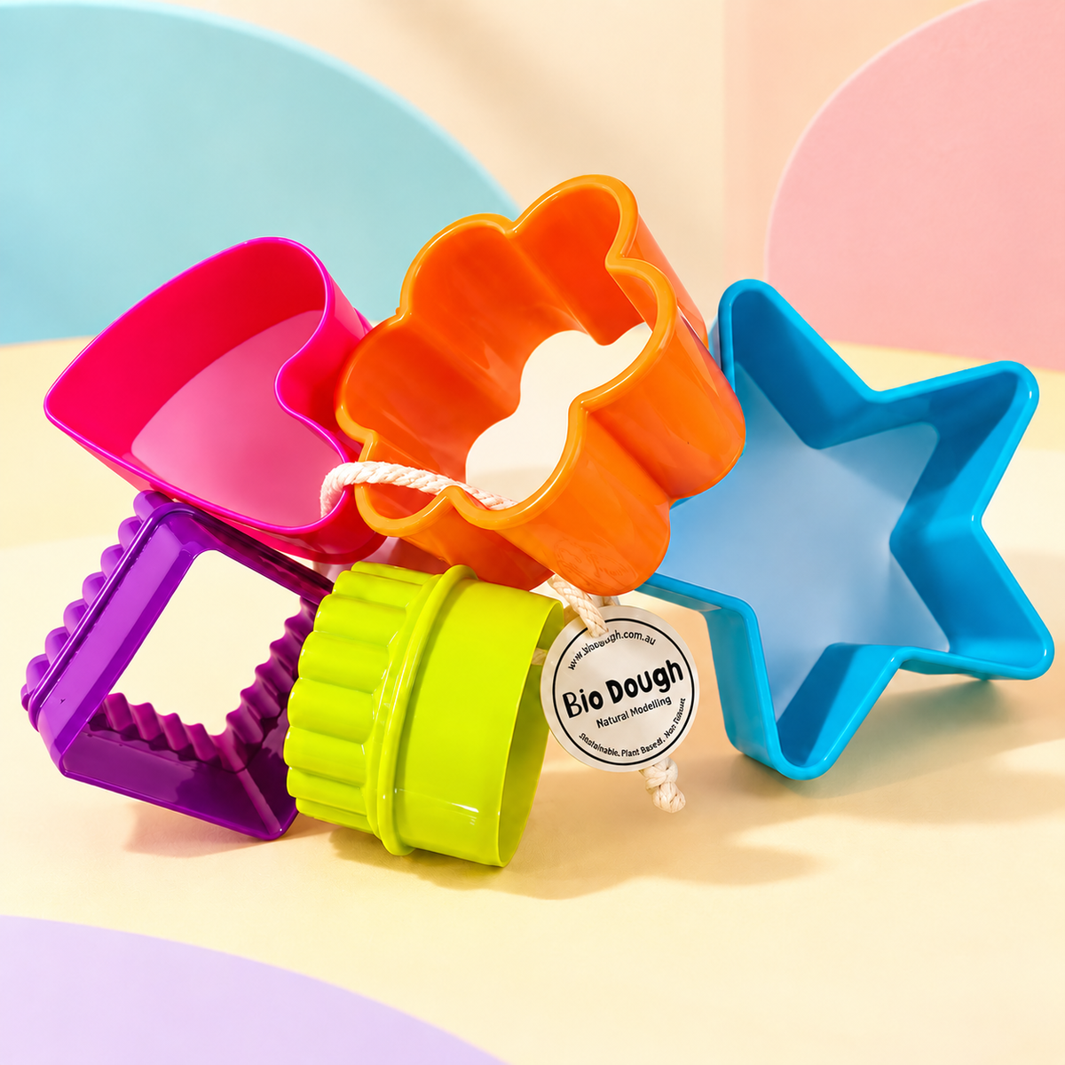 Shape Cutters for Playdough - Bio DoUgh
