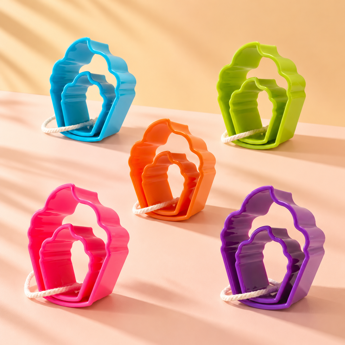 Fun Duo Cupcake Shape Cutter - Bio DoUgh