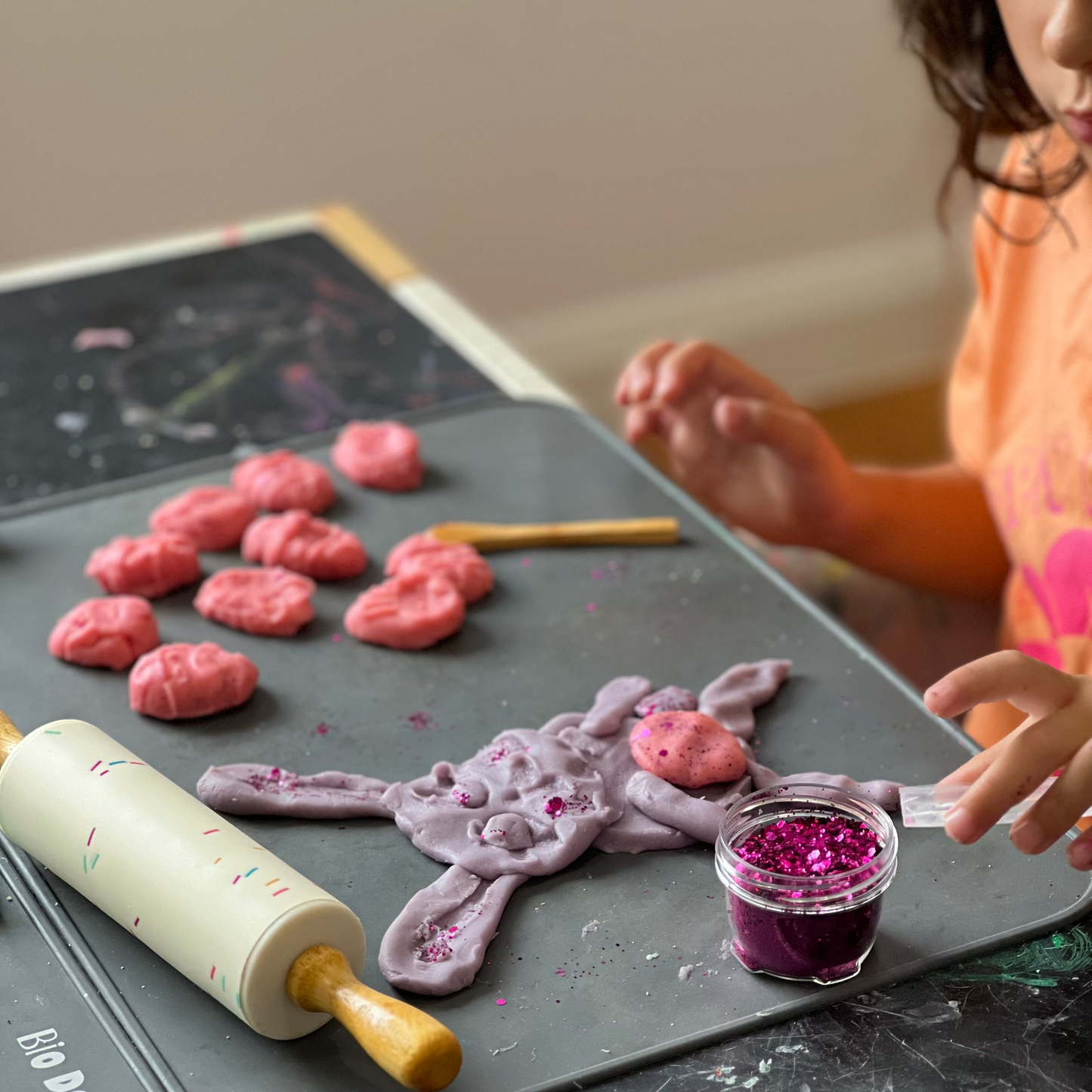 Pink Glam Glitter Biodegradable, Eco-Friendly, Non-Toxic Glitter for Kids