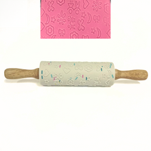 Load image into Gallery viewer, Kids Fun Embossed Silicone Rolling Pin
