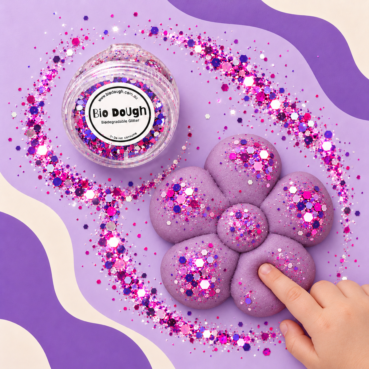 Purple Playdough Fun Mini Gift Set
