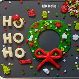 Bio DoUgh Figurines - Christmas Season  Red & Green