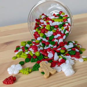 Christmas Sprinkles - Red & Green