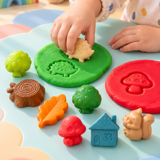 Bio DoUgh Magical Forest Figurines