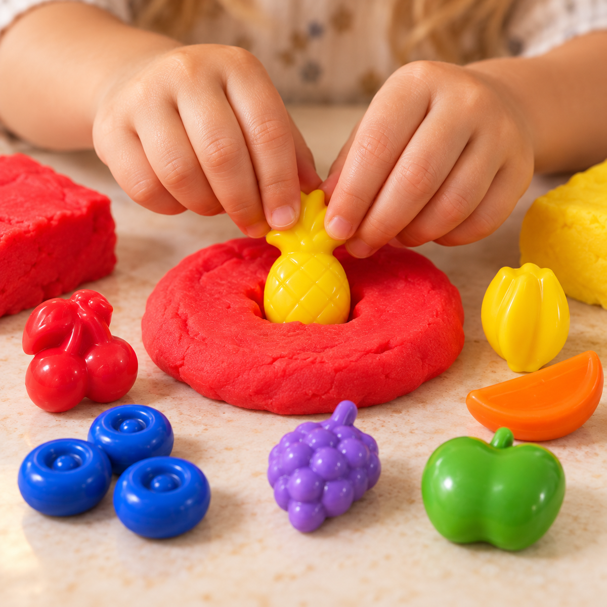 Bio DoUgh Tutti Frutti Figurines