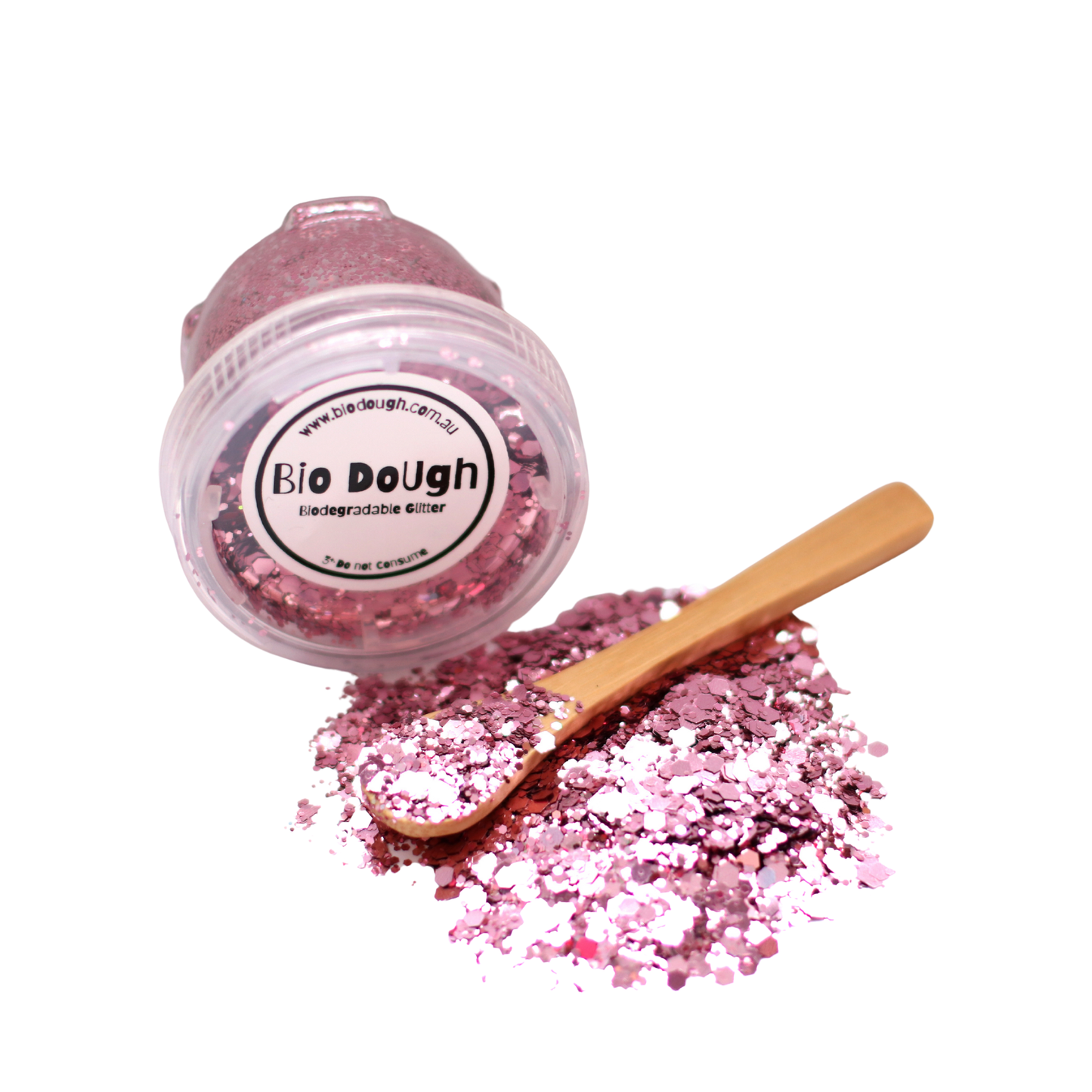 Dusty Pink Glitter Biodegradable, Eco-Friendly, Non-Toxic Glitter for Kids