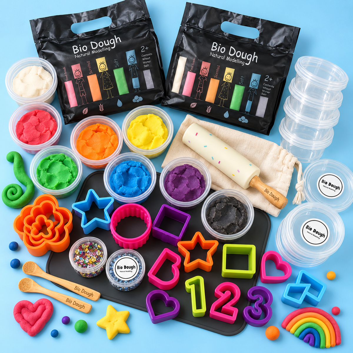 Bio DoUgh Mega Sensory Play Kit for Kids
