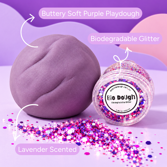 Purple Playdough Fun Mini Gift Set
