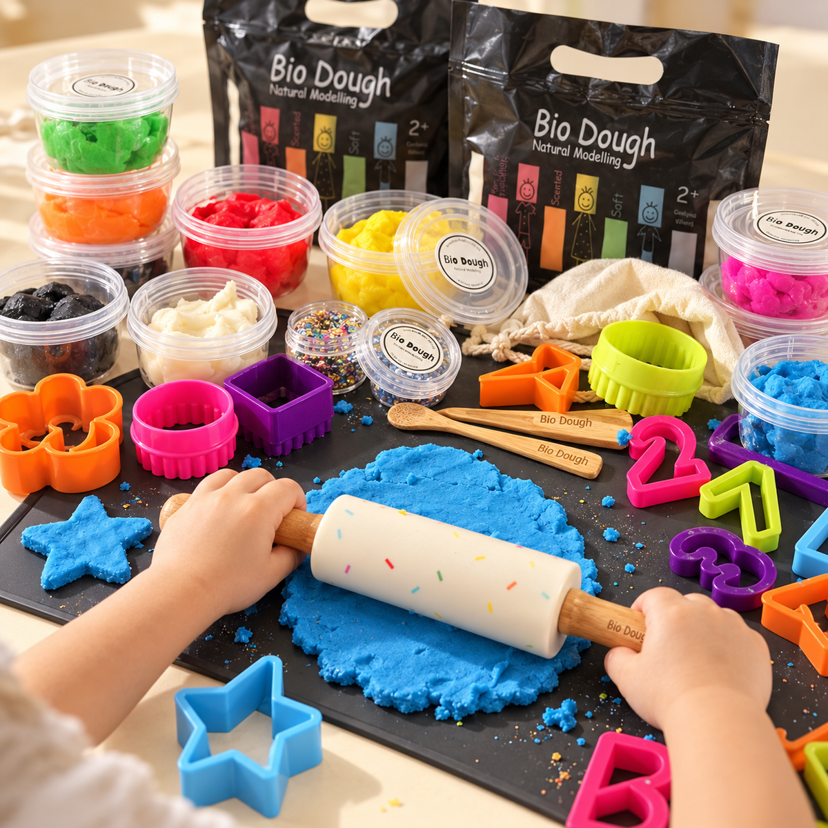 Bio DoUgh Mega Sensory Play Kit for Kids