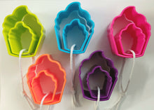 Load image into Gallery viewer, Bio Dough - Dough Shape Cutters - Fun Duo Cupcake Shape Cutters
