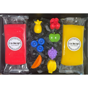 Bio DoUgh Figurines | Tutti Frutti | All Natural, Eco-Friendly, Kids Dough & Figurines for Sensory Play