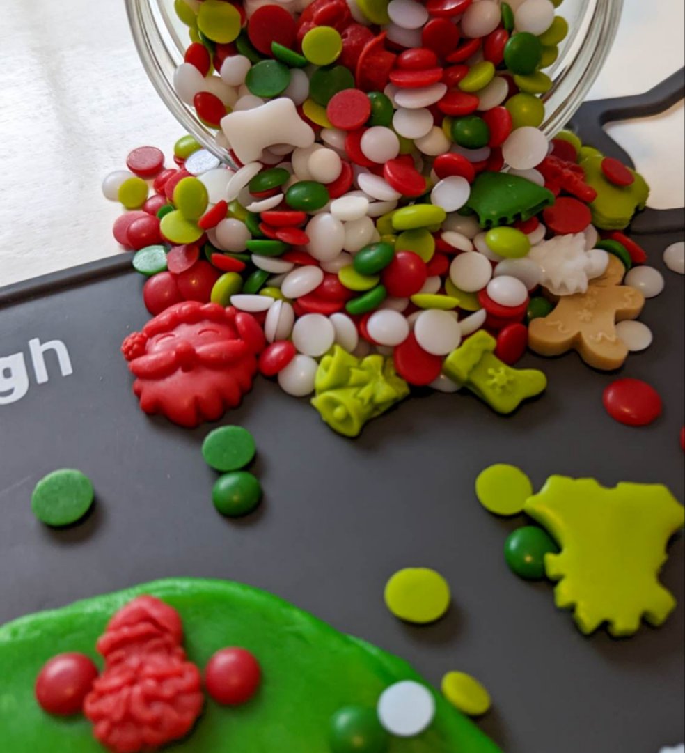 Christmas Sprinkles - Red & Green