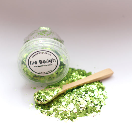 Green Glitter 40ml-20g - Eco-Friendly, Non-Toxic Glitter for Kids