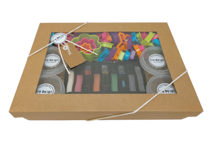 Gift Box Filled With Play Dough And Accessories