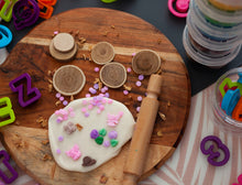 Load image into Gallery viewer, Bio DoUgh Sprinkles — Little Fairies -  All Natural, Eco-Friendly, Kids Dough Sprinkles for Sensory Play
