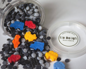 Bio DoUgh Sprinkles — Vroom Vroom Cars - All Natural, Eco-Friendly, Kids Dough Sprinkles for Sensory Play
