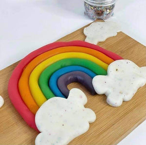 Bio Dough | Rainbow in a Bag | All Natural, Eco-Friendly, Kids Dough for Sensory Play | 9 Fun Colours and Scents
